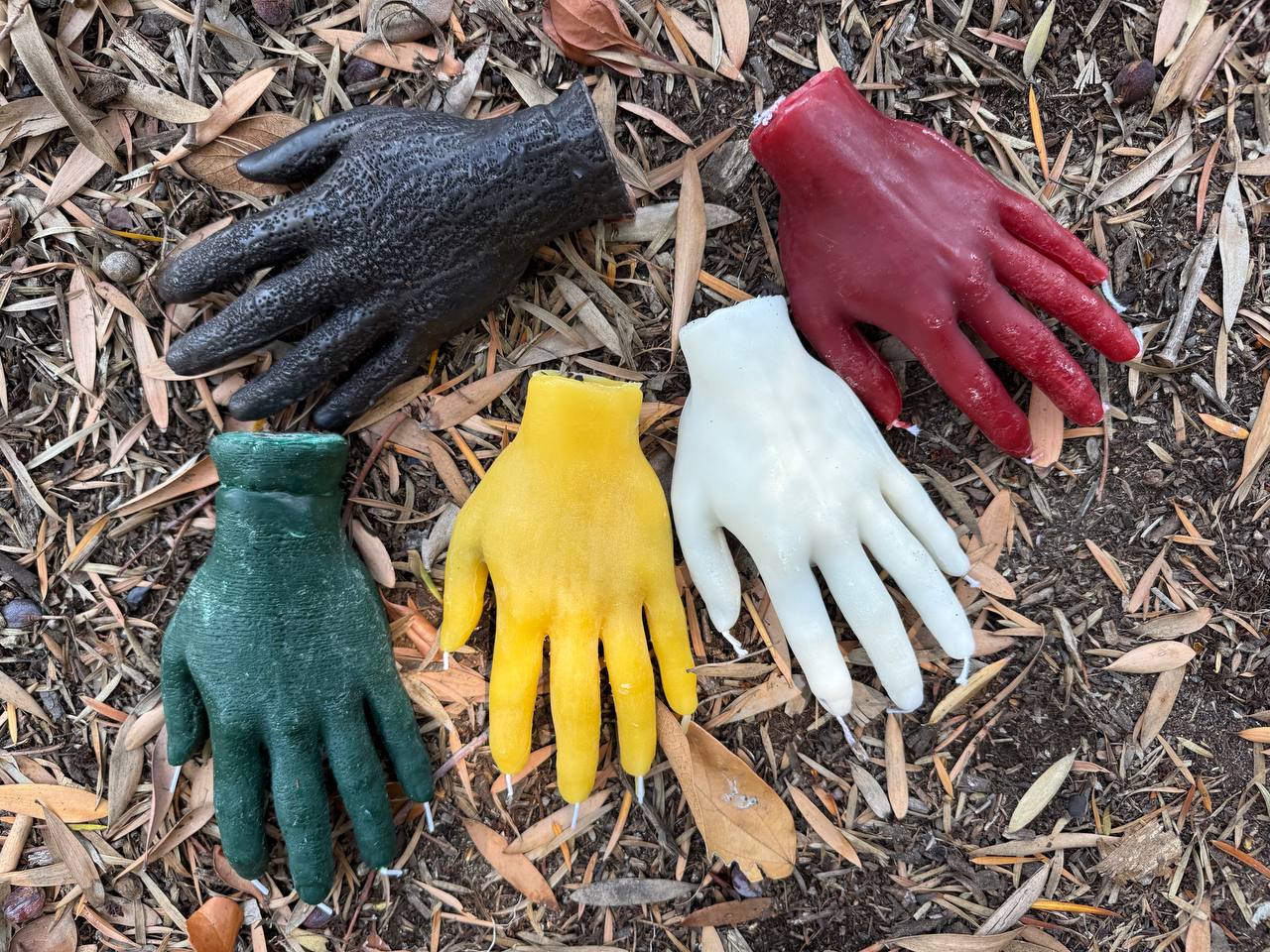 Magical Candle "Dead Hand" Yellow: Intellectual power, success in learning.